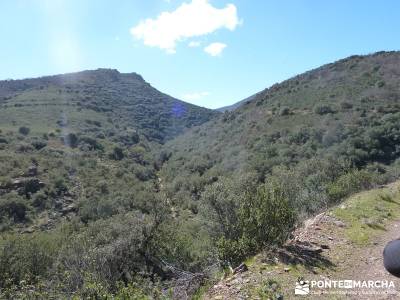  Pico Rocigalgo - Cascada del Chorro [Parque Nacional de Cabañeros] rutas senderistas imagenes de s